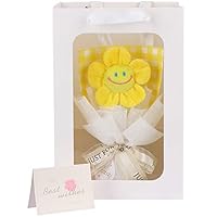 Amazon｜LOZIZI スマイルフラワー韓国 ぬいぐるみ花束 花束ギフト 花